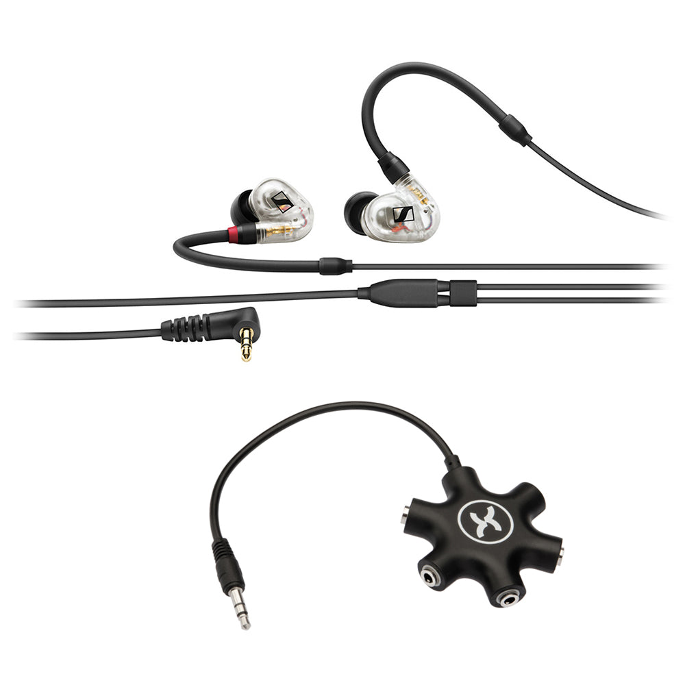 Sennheiser IE 40 PRO In-Ear Monitoring Headphones (Clear) with 5