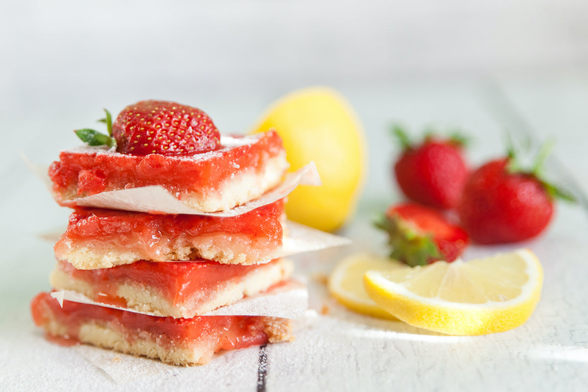 Strawberry Lemon Bars Recipe