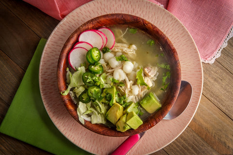 Traditional Pork Posole Verde | Texas Hill Country Olive Co.