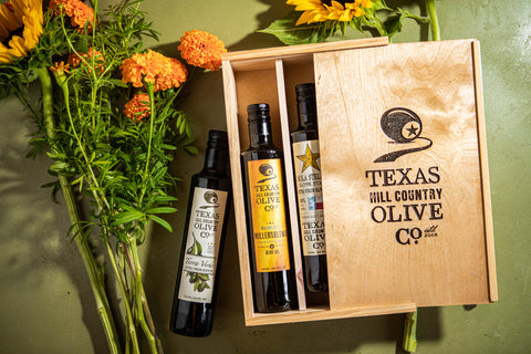 Texsas olive oil gift box