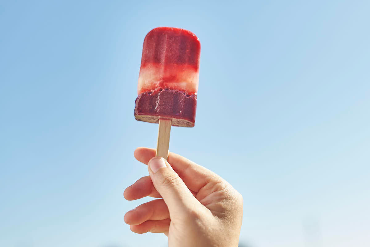 Red White and Blue Popsicle