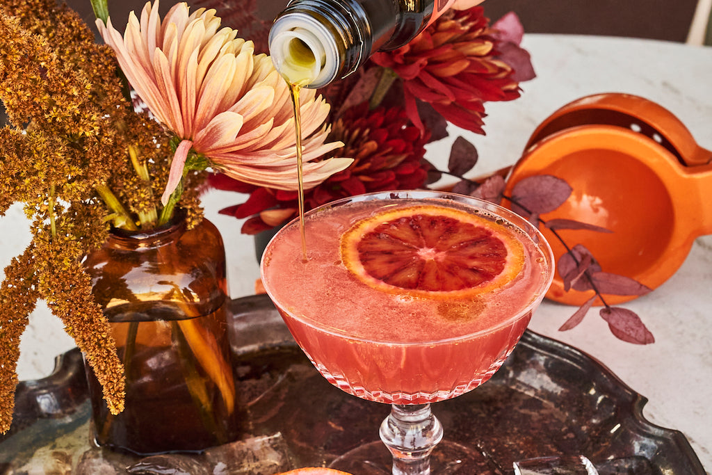 Blood Orange Martini | Olive Oil Cocktail