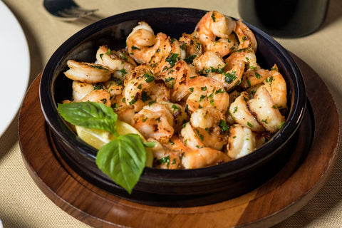 Spicy Garlic Shrimp Recipe | Texas Hill Country Olive Co.