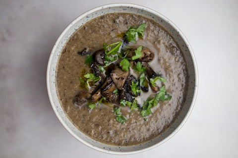 Wild Mushroom Soup | Texas Hill Country Olive Co.