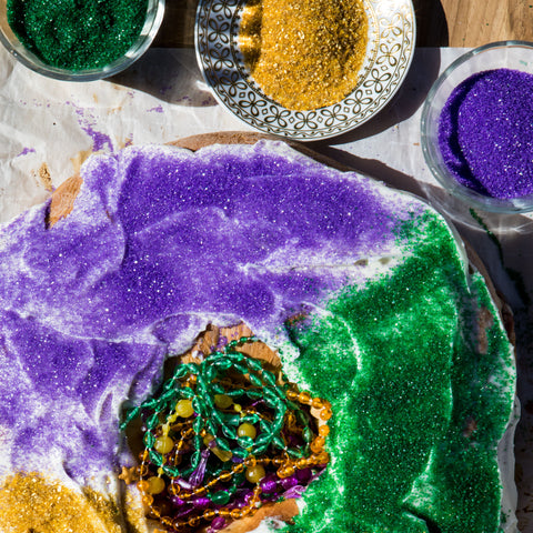 Mardi Gras King Cake | Texas Hill Country Olive Co.