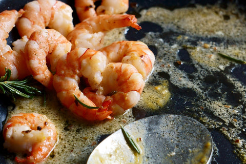Spicy Garlic Shrimp Recipe | Texas Hill Country Olive Co.