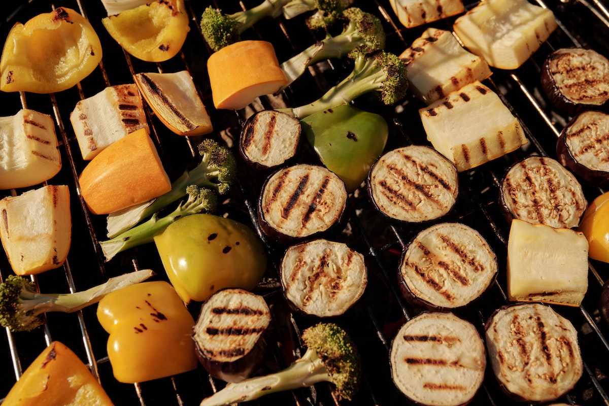 Spring Vegetables on the Grill with Texas Olive Oil