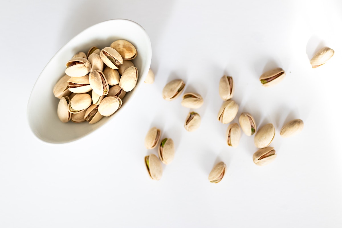 Pistachios for Torte with Texas Olive Oil