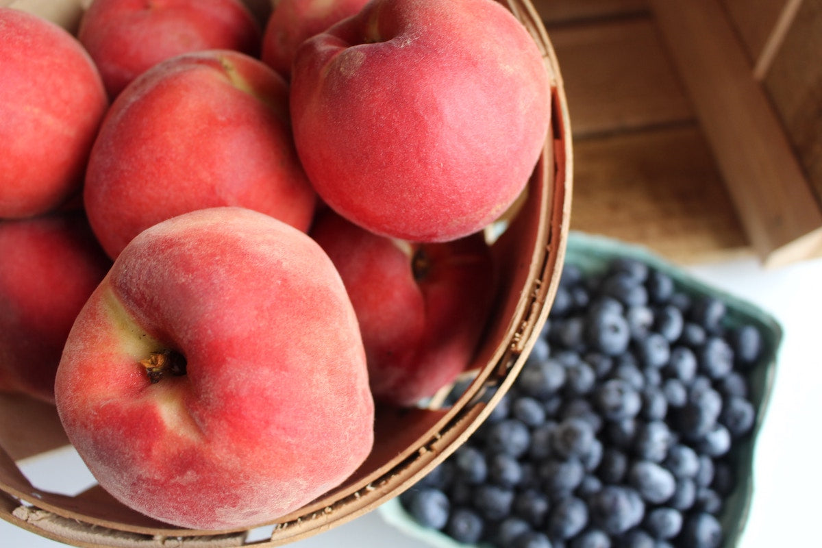 Peach Blueberry Cobbler - Fresh Ingredients