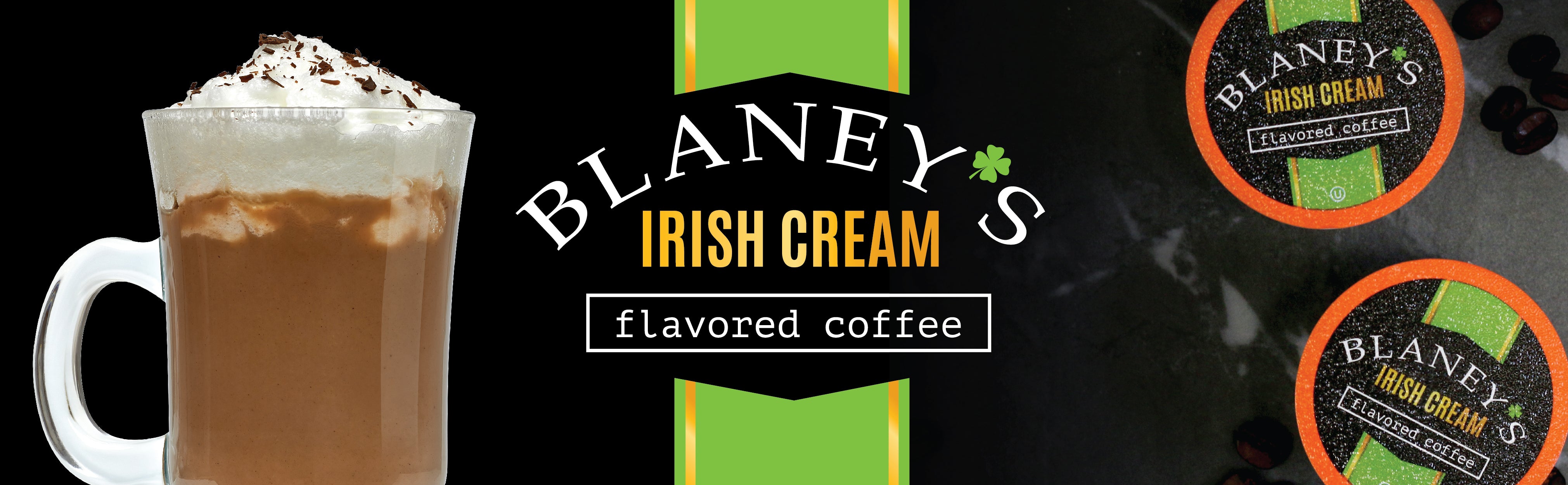 Blaney's Irish Cream Flavored Coffee Kcup Coffee Pods