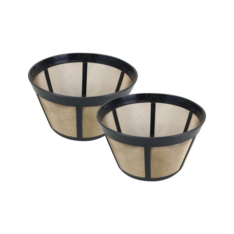 GoldTone Reusable 8-12 Cup Basket Filter Replacement Fits ALL Black and  Decker Coffee Machines and Brewers, BPA Free (1 Pack)