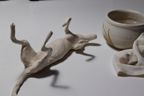 An Air Dry Clay Animal Sculpture From Start To Finish Susie Benes