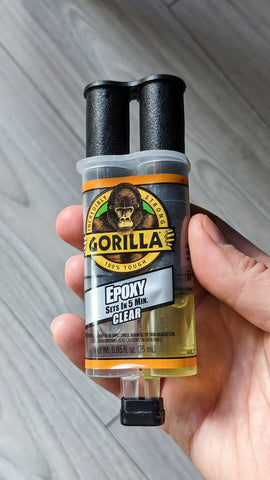 2-part epoxy glue - the workhorse in my studio