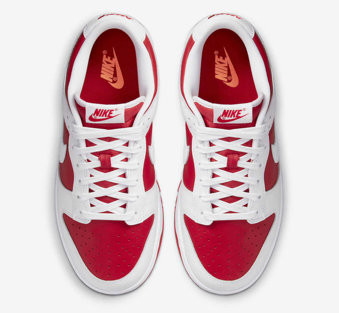 Nike Dunk Low 'Championship Red' Release Information – Manor.