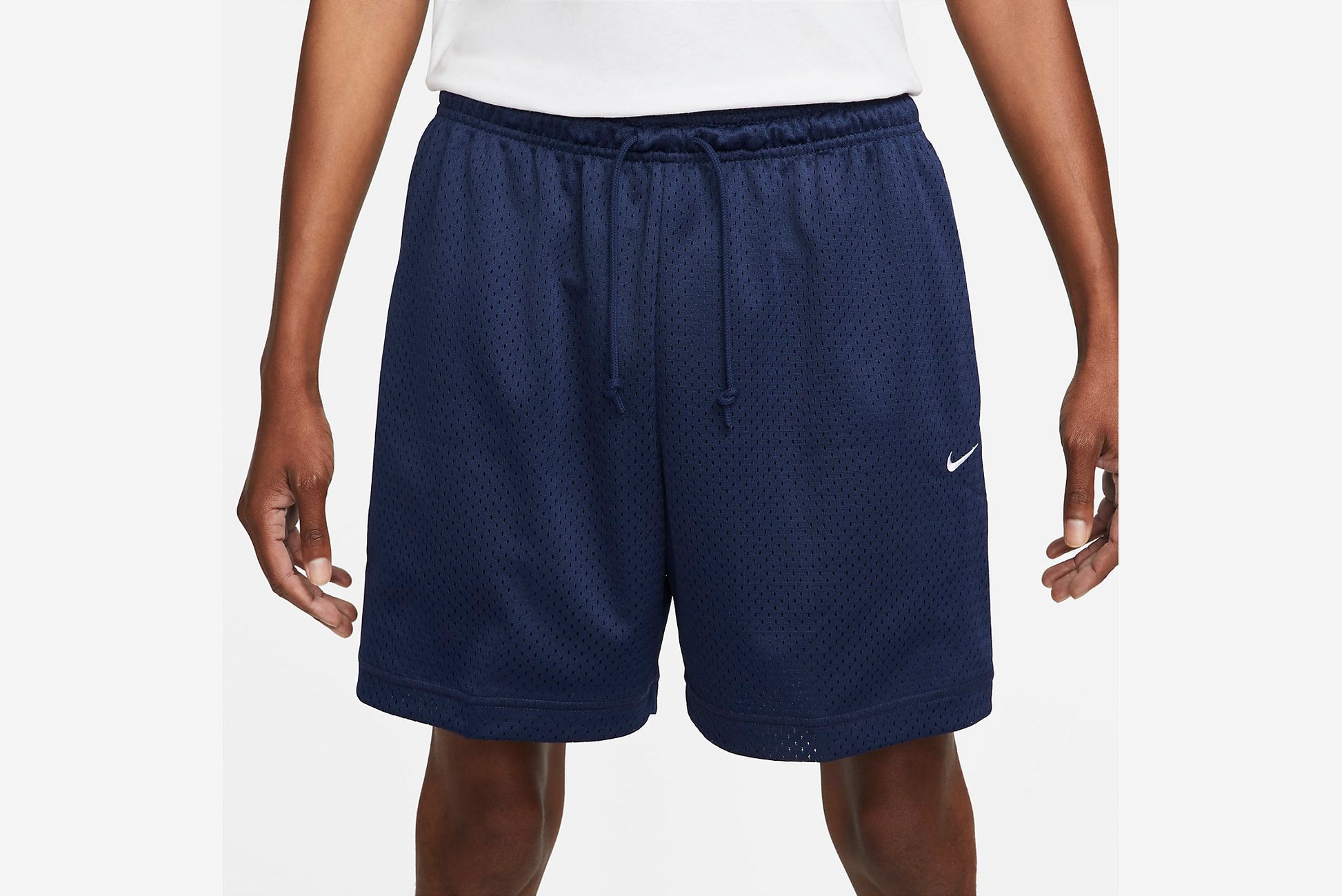 Nike "Mesh Shorts" M Navy/White – Manor.