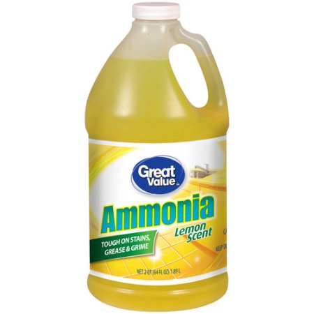 Ammonia for cleaning jewellery