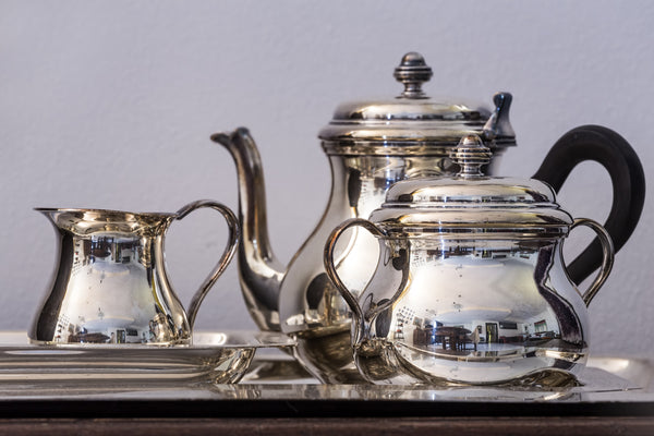 Polished Silver Tea Set