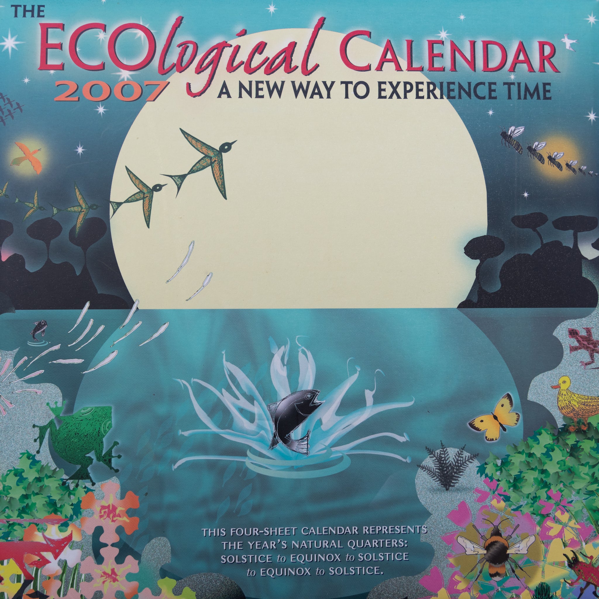 SOLD OUT!! Complete set of All ECOlogical Calendars 2005 2021, FREE S