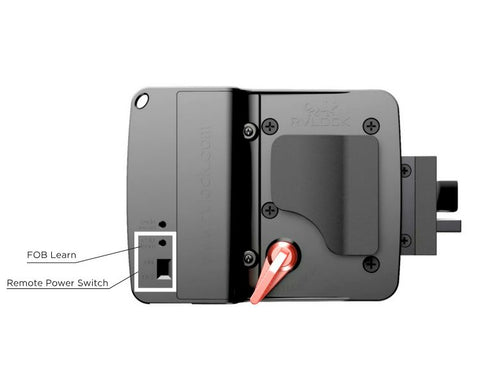 Back of RVLock Handle