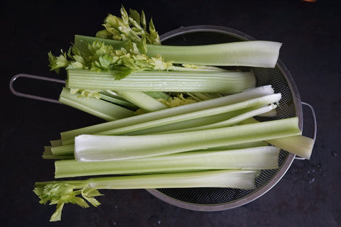 Celery in a bowl