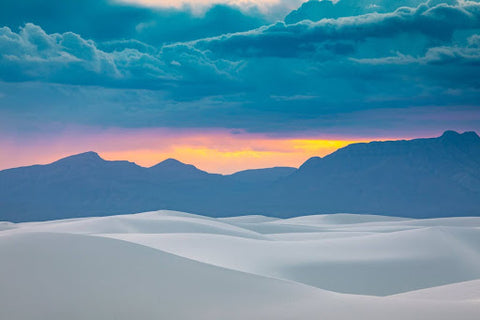 White Sands National Park at Sunset