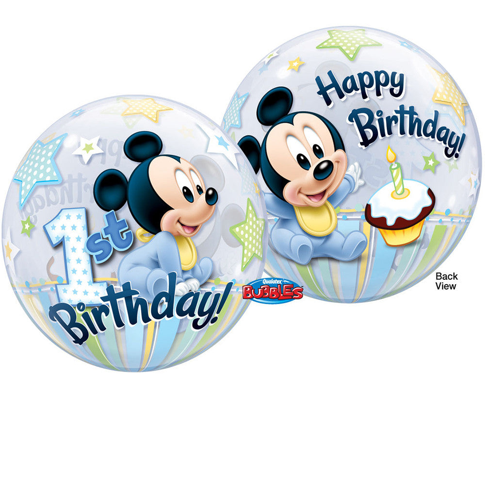 mickey mouse happy 1st birthday