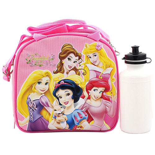 lunch bag with water bottle