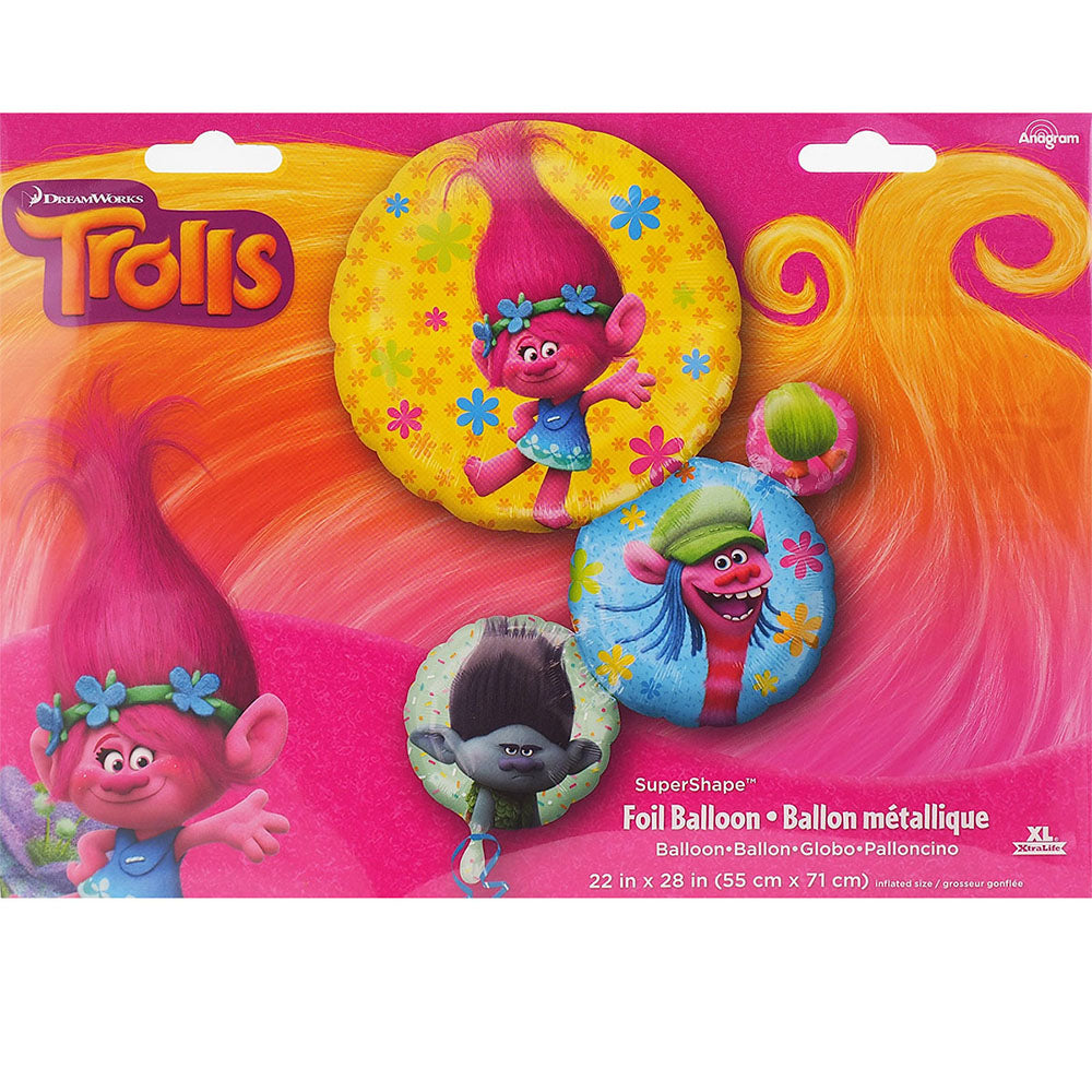 Trolls Balloon Foil 28