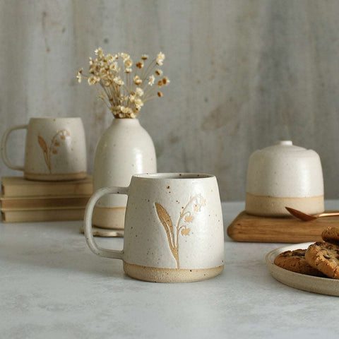 Lily Of The Valley Stoneware Mug