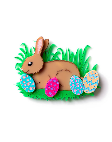 Easter - Brown Bunny in the Grass