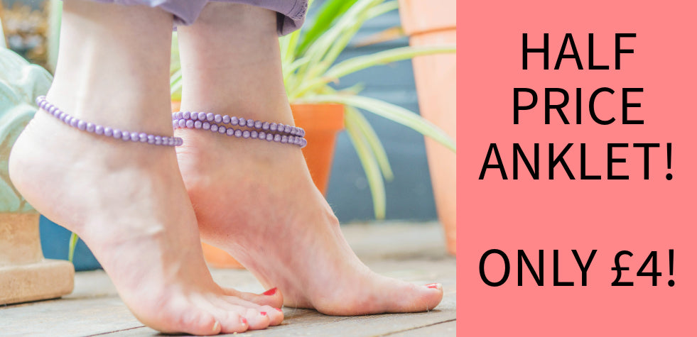 HALF PRICE ANKLETS - While Stock Lasts!