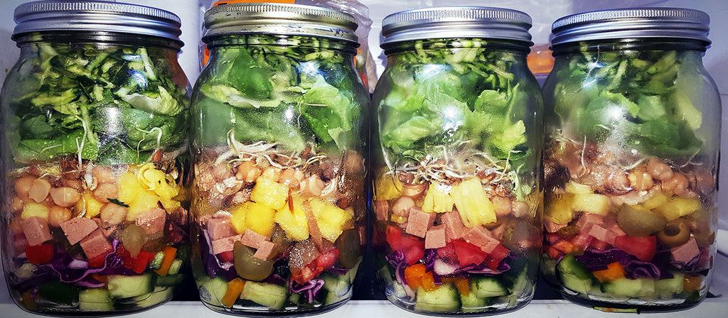 Salad Jars - Healthy Eating - Pasty Lunch