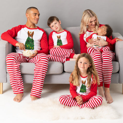 matching family christmas pyjamas