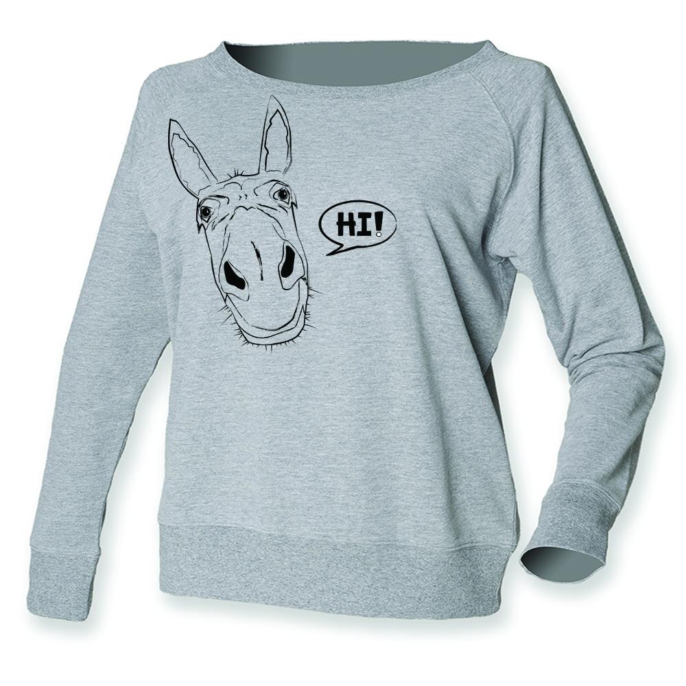 Donkey jumper, grey – ARTsy clothing