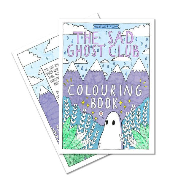 SGC Colouring Book – The Sad Ghost Club