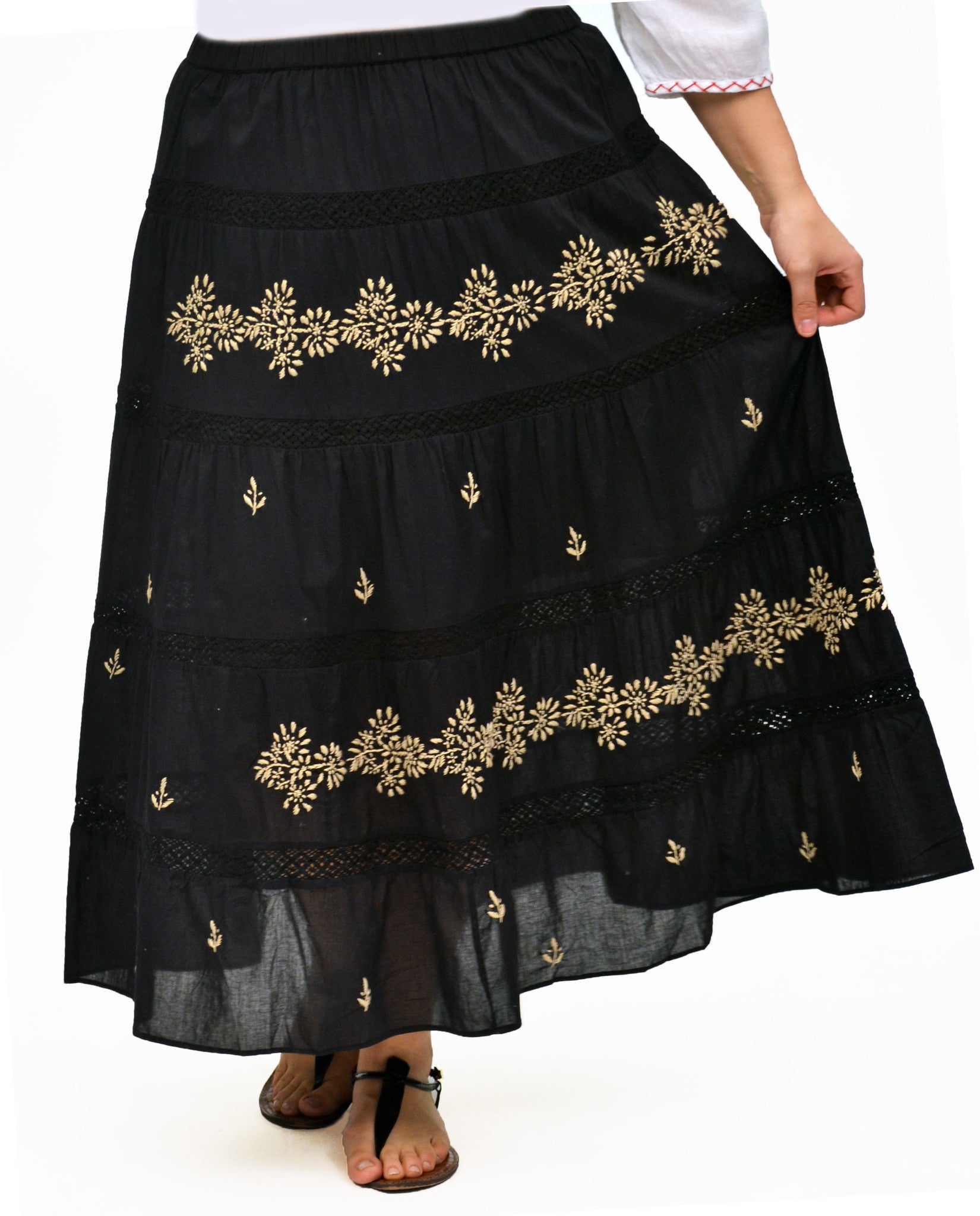 peasant skirt plus size