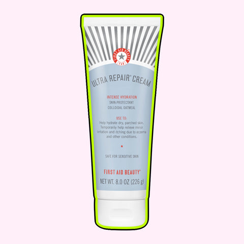 Tube of First Aid Beauty ultra repair lotion 