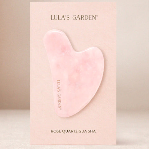 Lula's Garden Rose Quartz Gua Sha