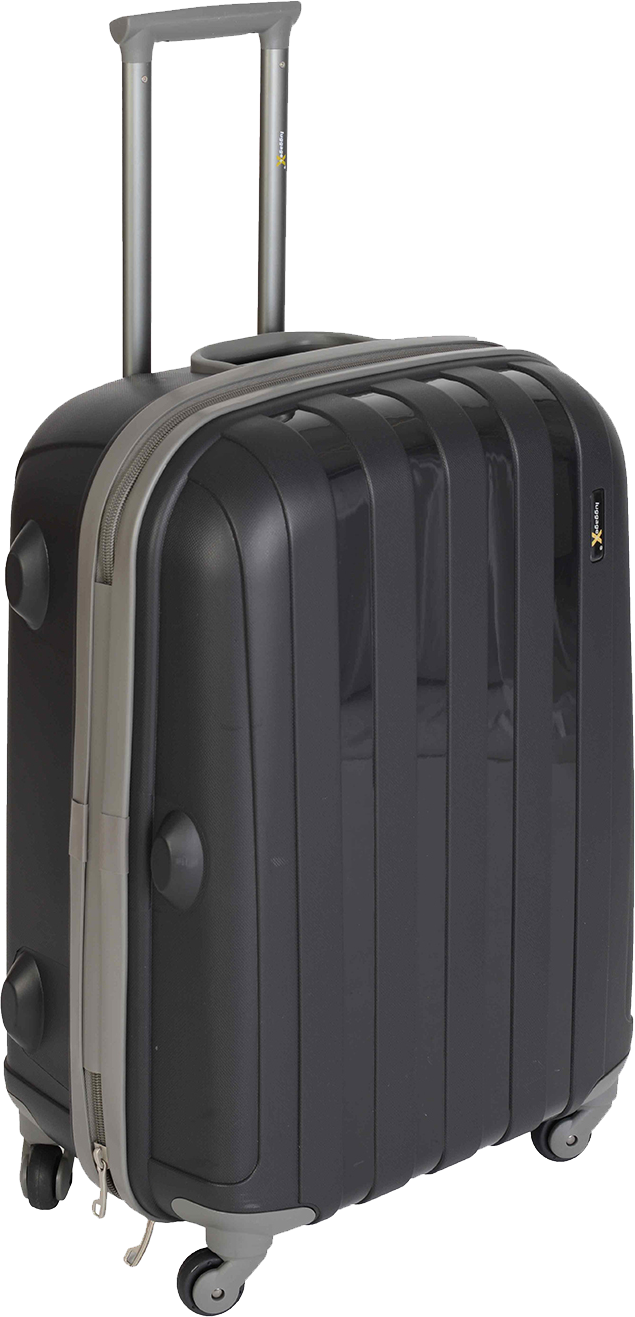 Tranen stam Londen Tough Durable Hard Shell Luggage Suitcase 77cm (30") Black — LuggageX