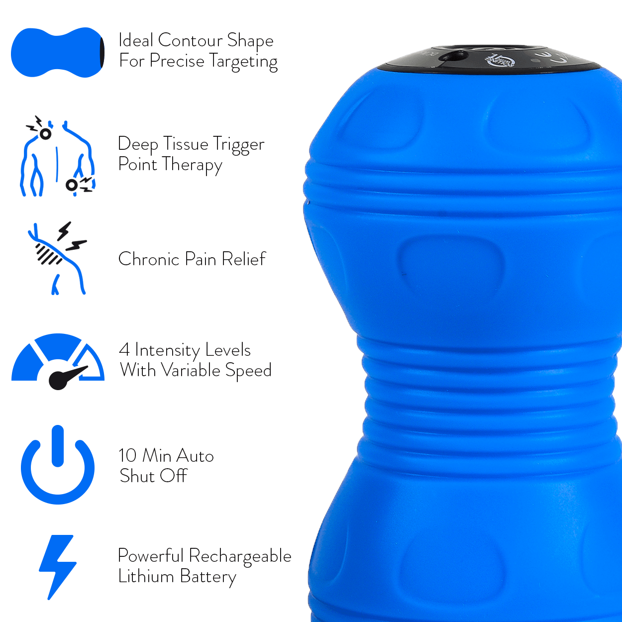 Vibrating Peanut Massage Ball Deep Tissue Trigger Point Therapy 4 I Rolling With It