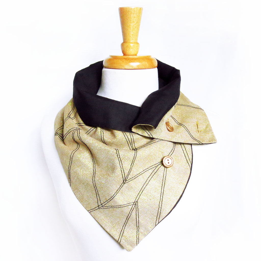 cassandra button scarf