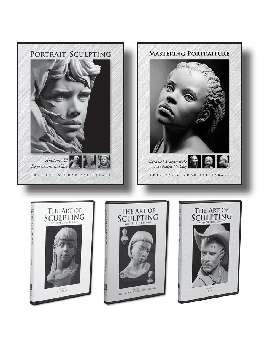 Book 1: Portrait Sculpting: Anatomy & Expressions in Clay