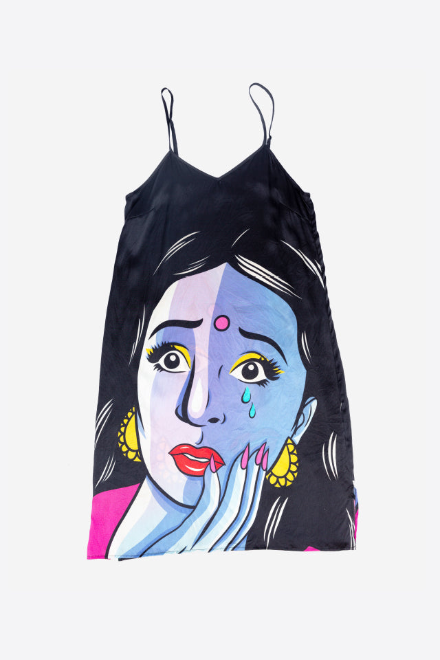 DARPOK IN THE DARK SLIP DRESS - Hatecopy product image