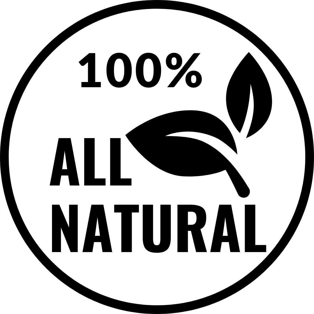 100% ALL NATURAL