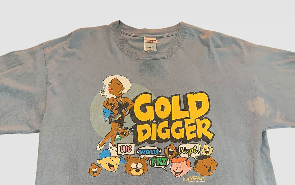 VINTAGE KANYE WEST GOLD DIGGERS T-SHIRT