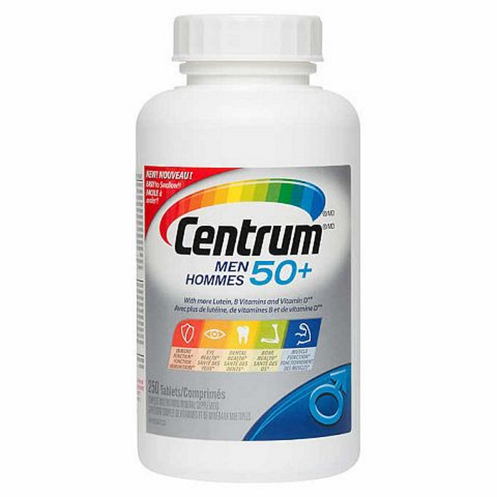 Centrum Complete Multivitamin and Mineral Supplement for Men 50+ 250 T