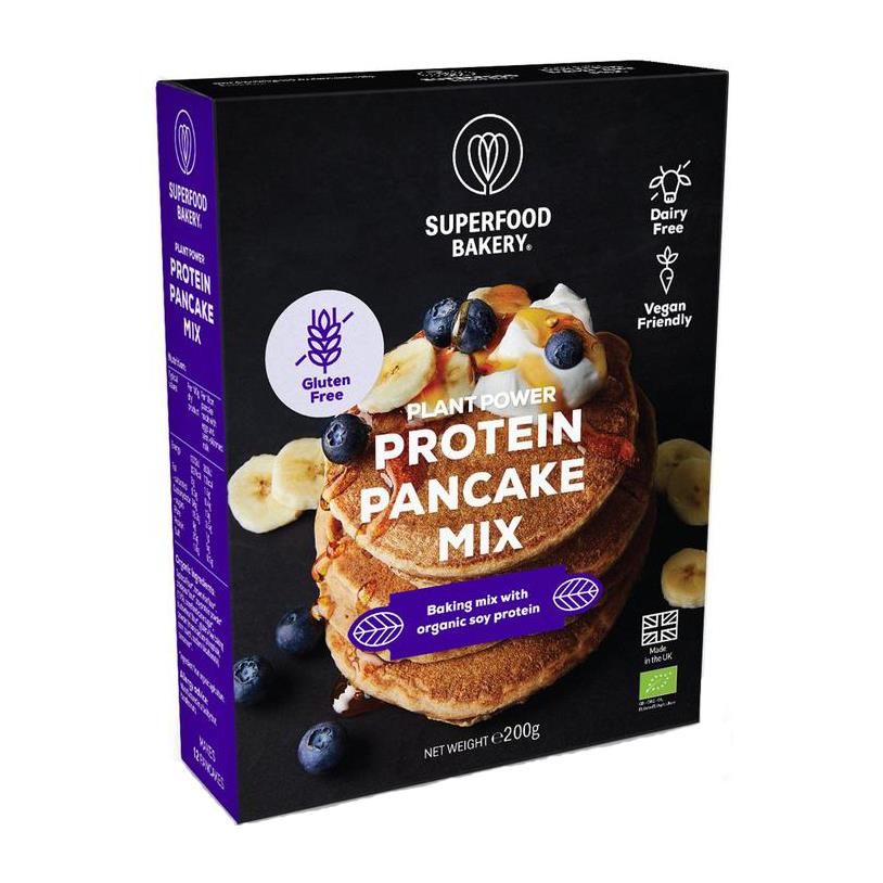 Superfood Bakery - Plant Power Protein Pancake Mix (200g) - The Vegan Kind