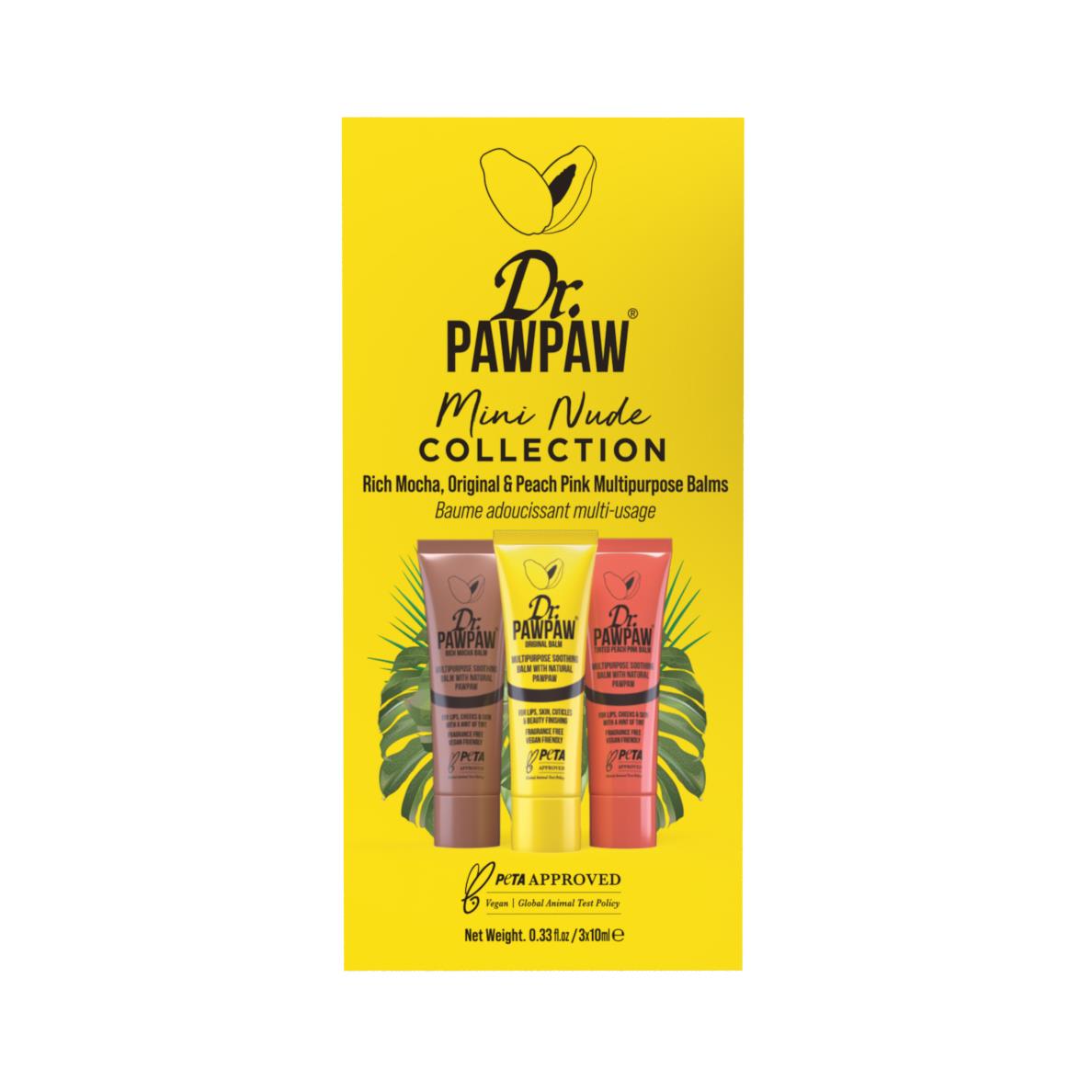 Dr Paw Paw Mini Nude Collection 3x10ml The Vegan Kind