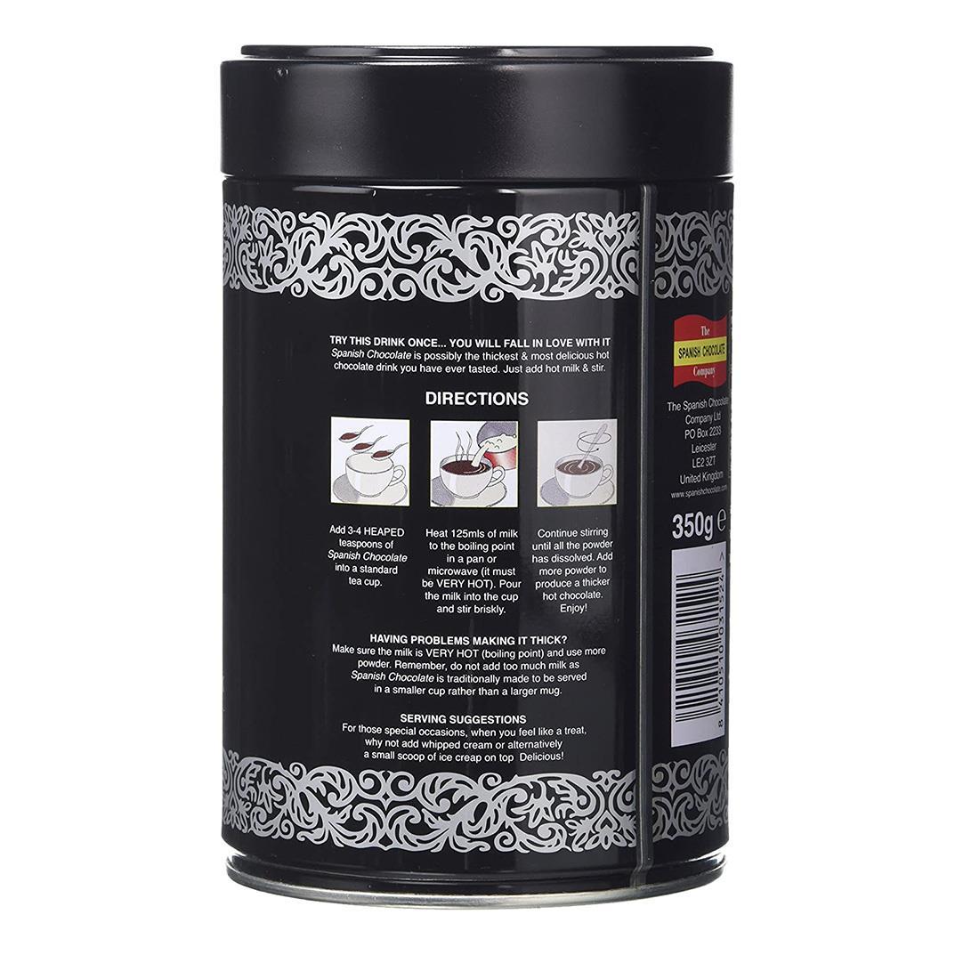 Spanish Chocolate Company Thick Hot Chocolate Drink Powder Tub 350g Thevegankind Supermarket