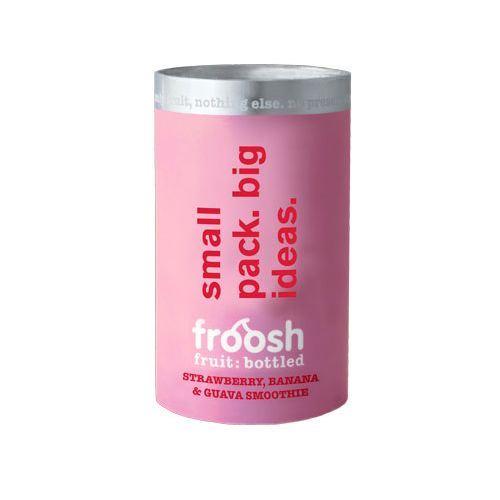 Froosh - Strawberry, Banana & Guava Smoothie (Paper Can) (150ml) - The  Vegan Kind